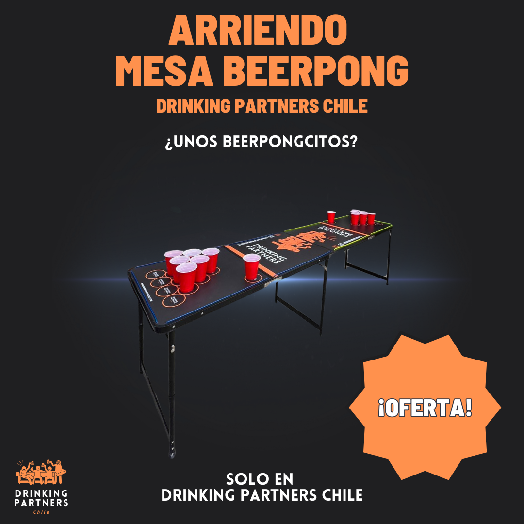 Oferta Arriendo mesa de Beerpong Drinking Partners Chile