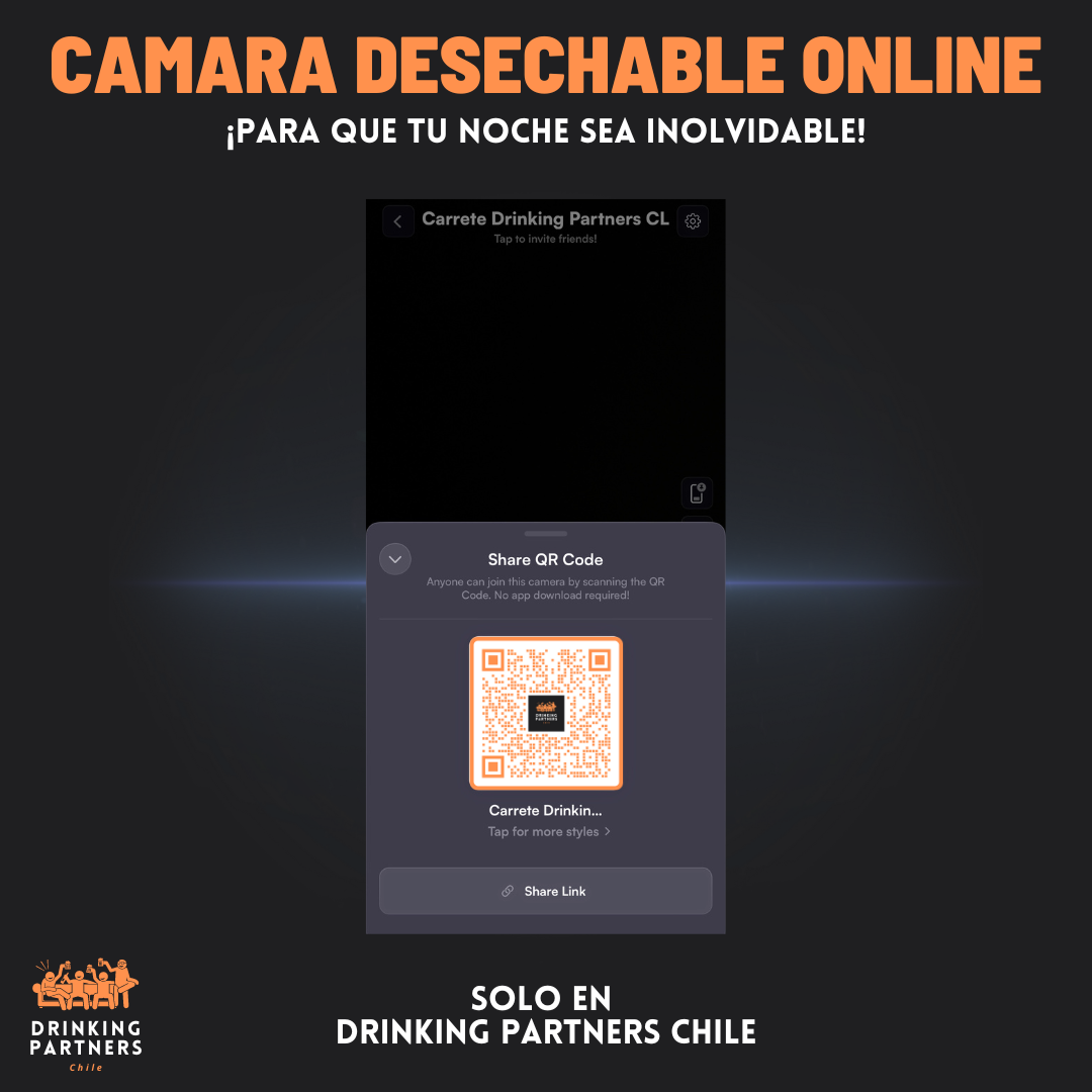 Cámara Desechable Online – Drinking Partners Chile