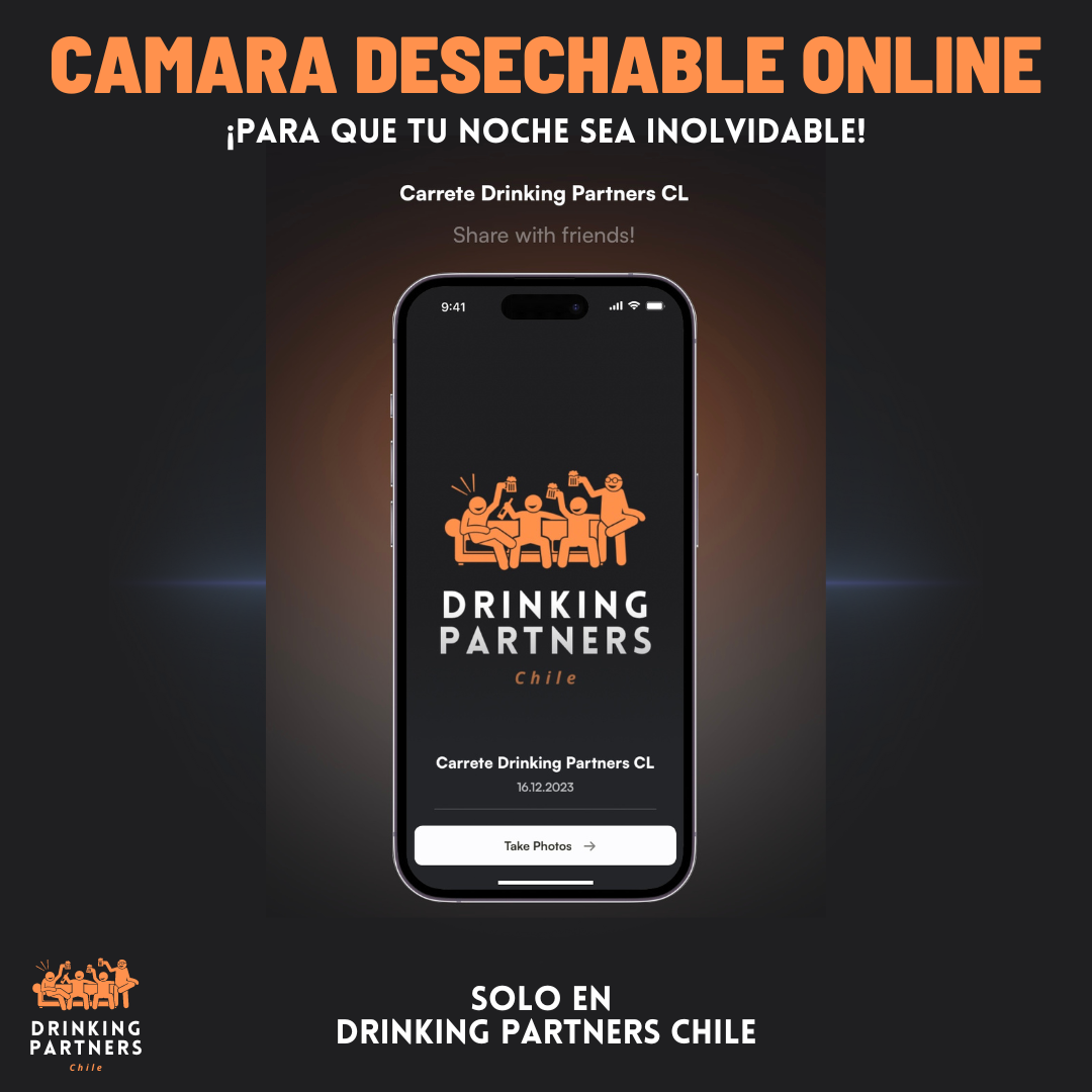 Cámara Desechable Online – Drinking Partners Chile