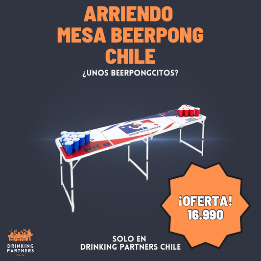 Oferta Arriendo mesa de Beerpong Chile