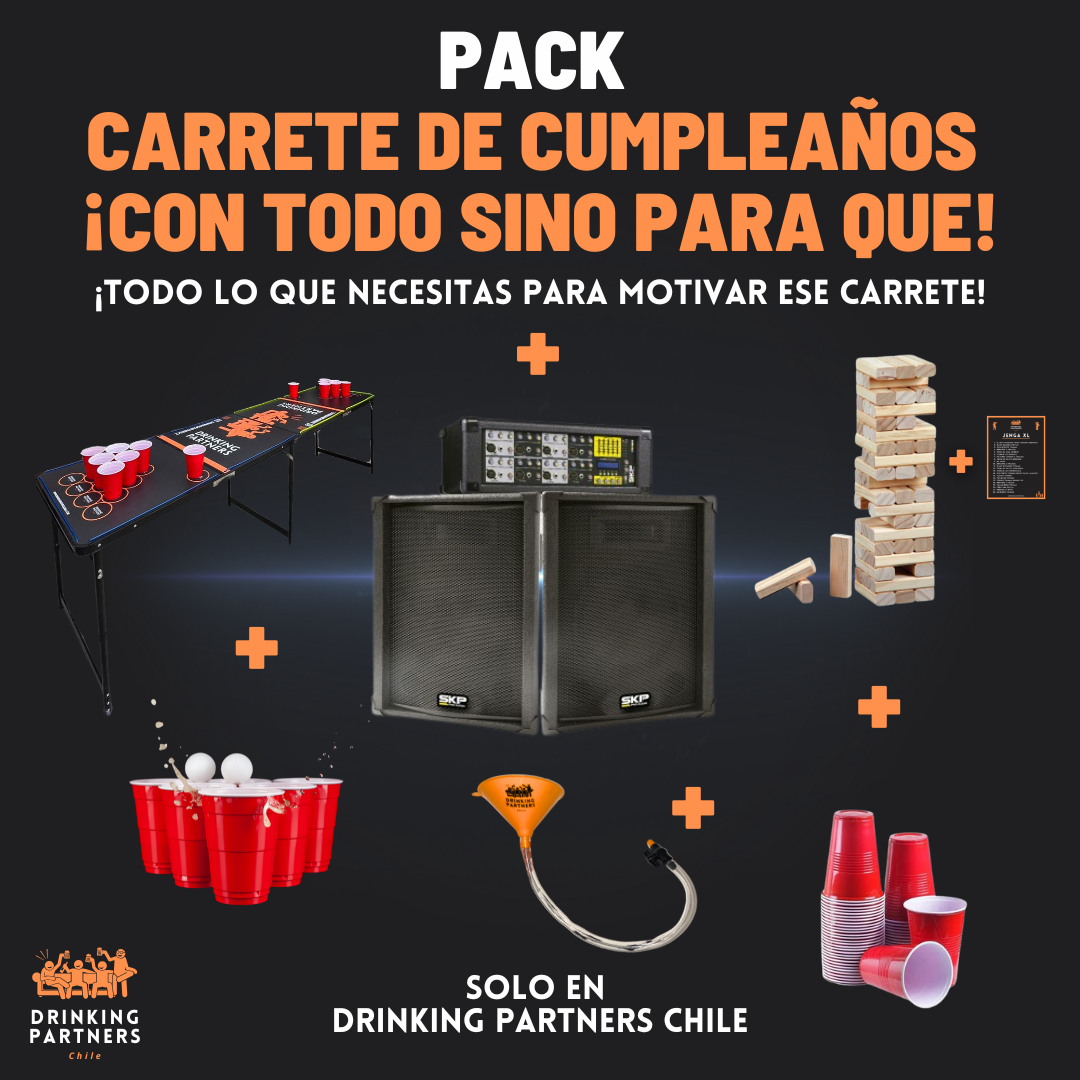 Oferta Arriendo Pack carrete de cumpleaños ¡Con todo sino para que!